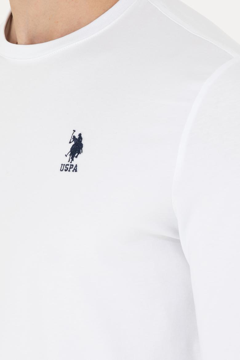 Erkek Beyaz Basic Sweatshirt - 50269393011