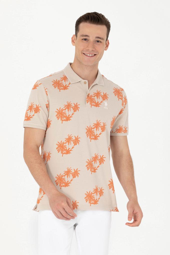 Erkek Taş Polo Yaka Tişört