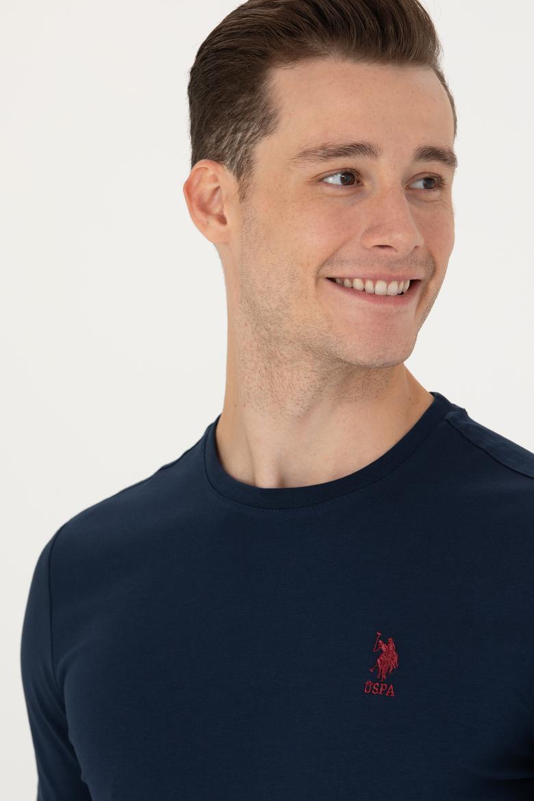 Erkek Lacivert Basic Sweatshirt - 50269393007