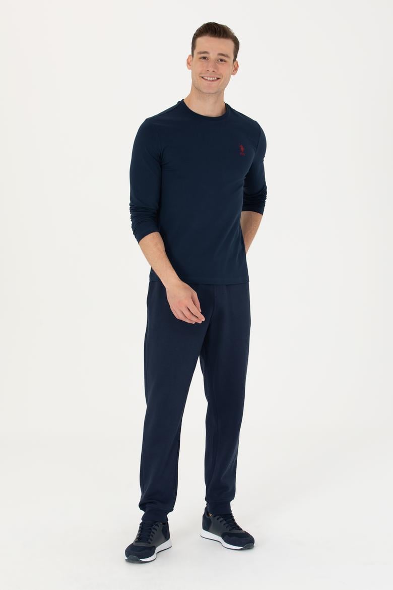 Erkek Lacivert Basic Sweatshirt - 50269393007