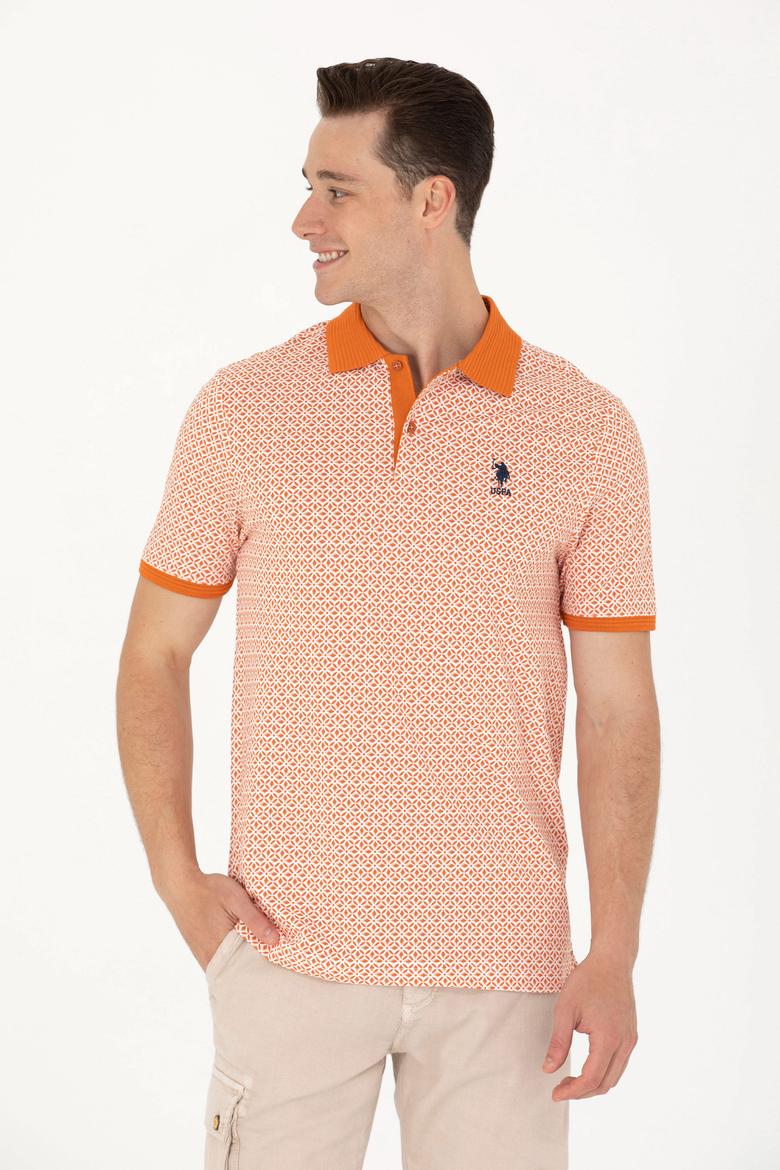 Erkek Kiremit Polo Yaka Tişört - 50263415045