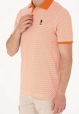 Erkek Kiremit Polo Yaka Tişört - 50263415045