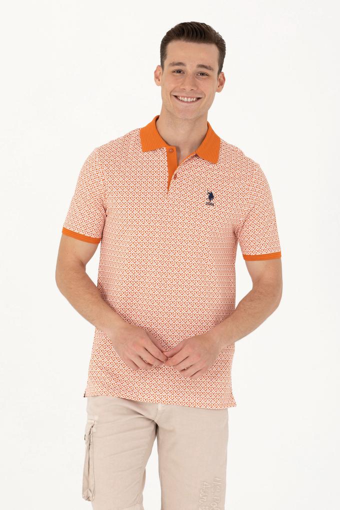 Erkek Kiremit Polo Yaka Tişört