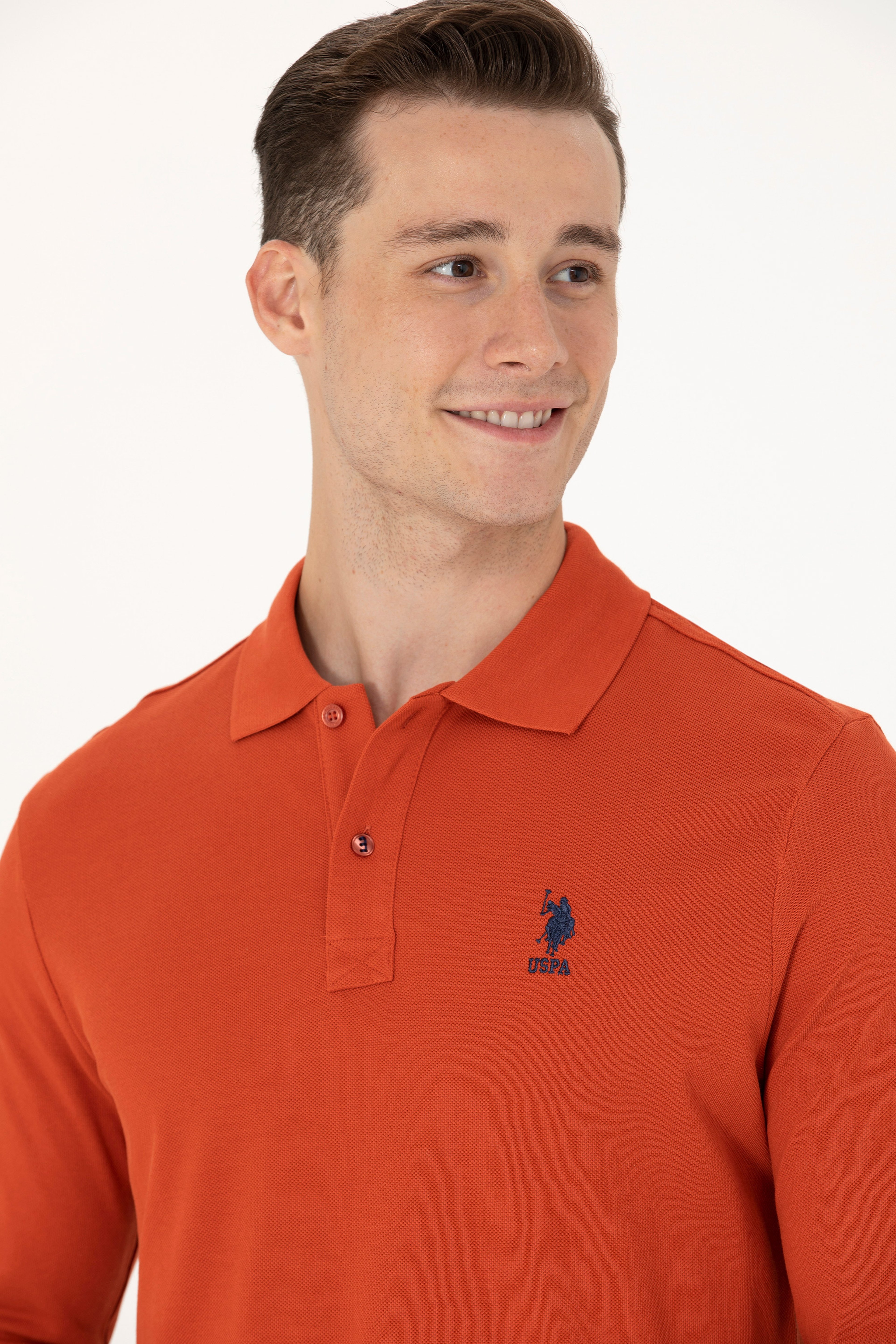 Erkek Kiremit Basic Sweatshirt - Image 2