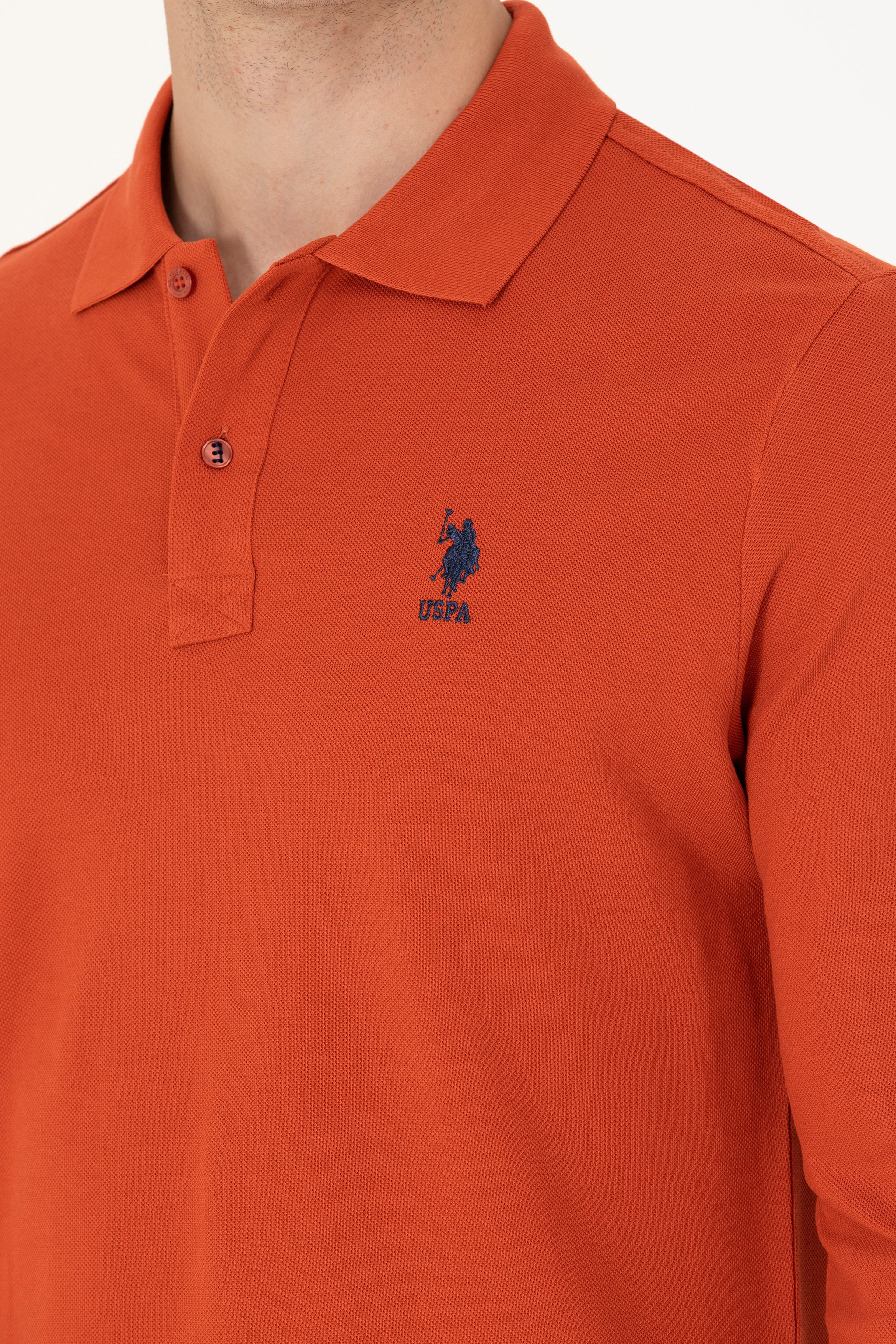 Erkek Kiremit Basic Sweatshirt - Image 7