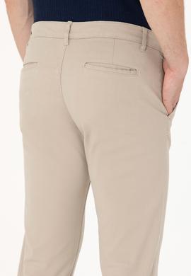 Erkek Bej Kanvas Pantolon - 50264606068