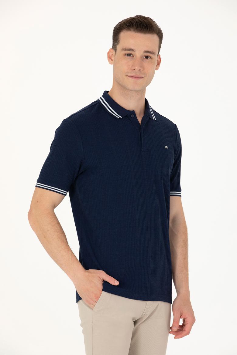 Erkek Lacivert Tişört - 50263425028