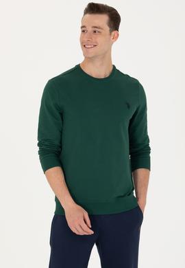 Erkek Yeşil Sweatshirt - 50274064019