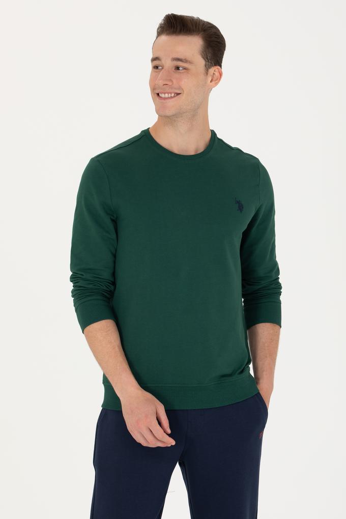 Erkek Yeşil Sweatshirt