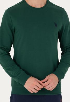 Erkek Yeşil Sweatshirt - 50274064019