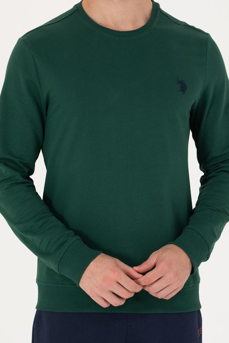 Erkek Yeşil Sweatshirt - 50274064019