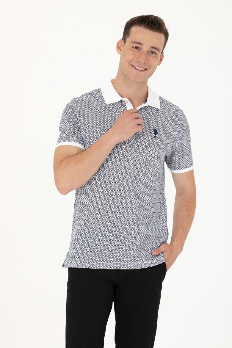 Erkek Beyaz Polo Yaka Tişört - 50263450006