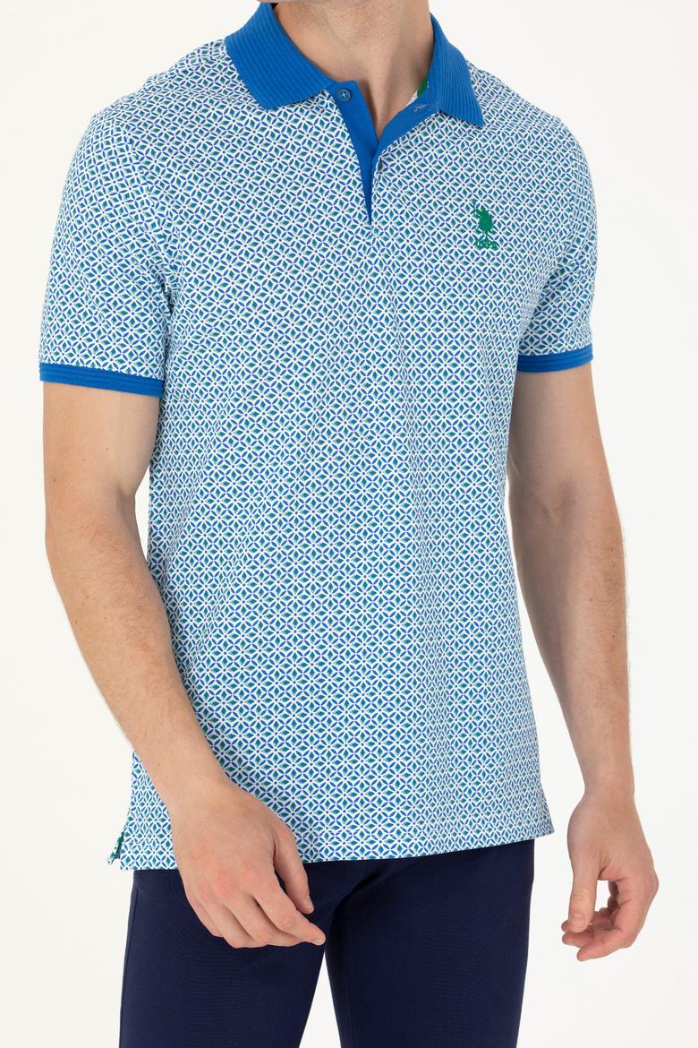 Erkek Saks Polo Yaka Tişört - 50263415034