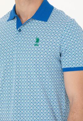 Erkek Saks Polo Yaka Tişört - 50263415034