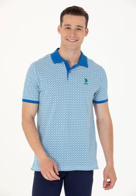Erkek Saks Polo Yaka Tişört - 50263415034