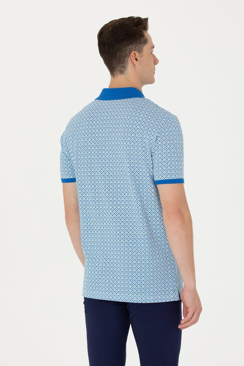 Erkek Saks Polo Yaka Tişört - 50263415034