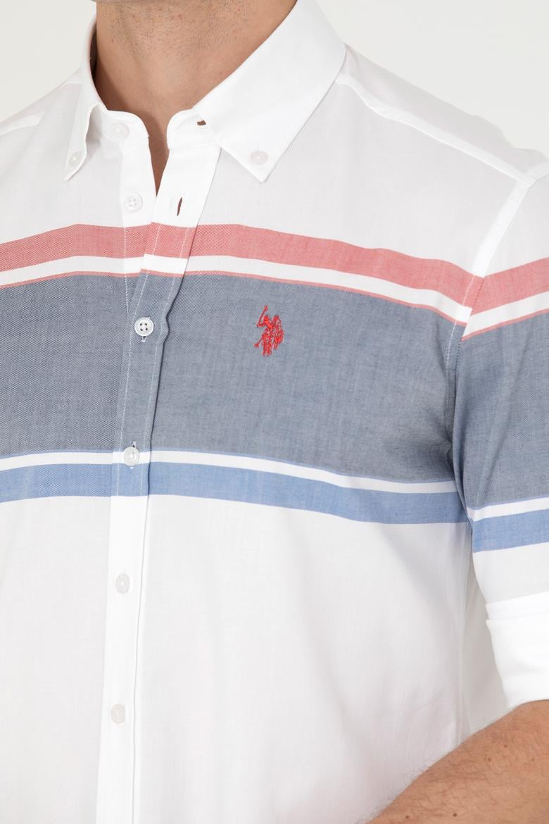 Erkek Beyaz Uzun Kollu Gömlek - 50265879001