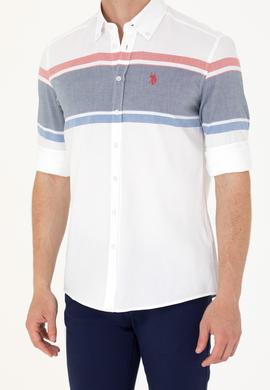 Erkek Beyaz Uzun Kollu Gömlek - 50265879001