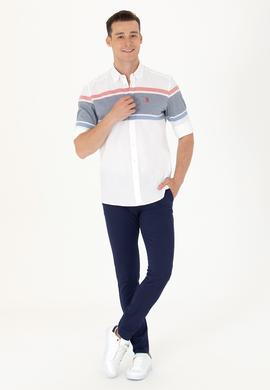 Erkek Beyaz Uzun Kollu Gömlek - 50265879001