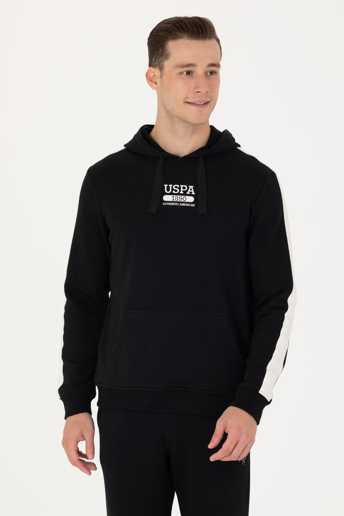 Erkek Siyah Sweatshirt