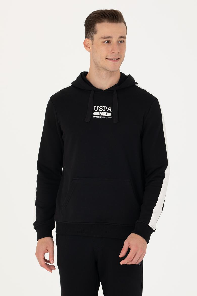 Erkek Siyah Sweatshirt