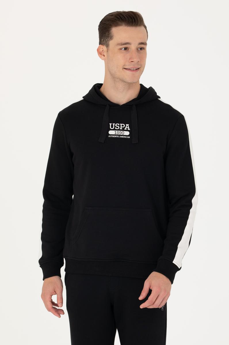 Erkek Siyah Sweatshirt