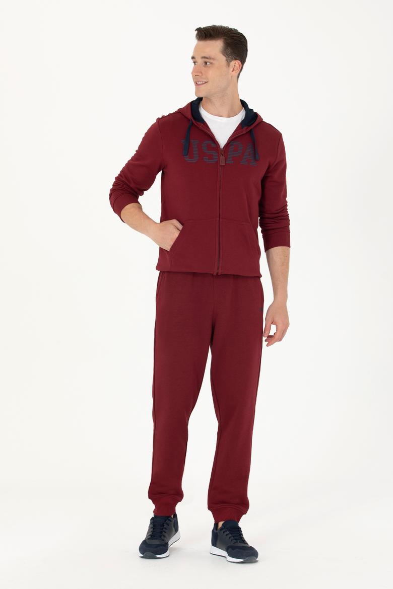 Erkek Bordo Örme Hırka - 50273738117