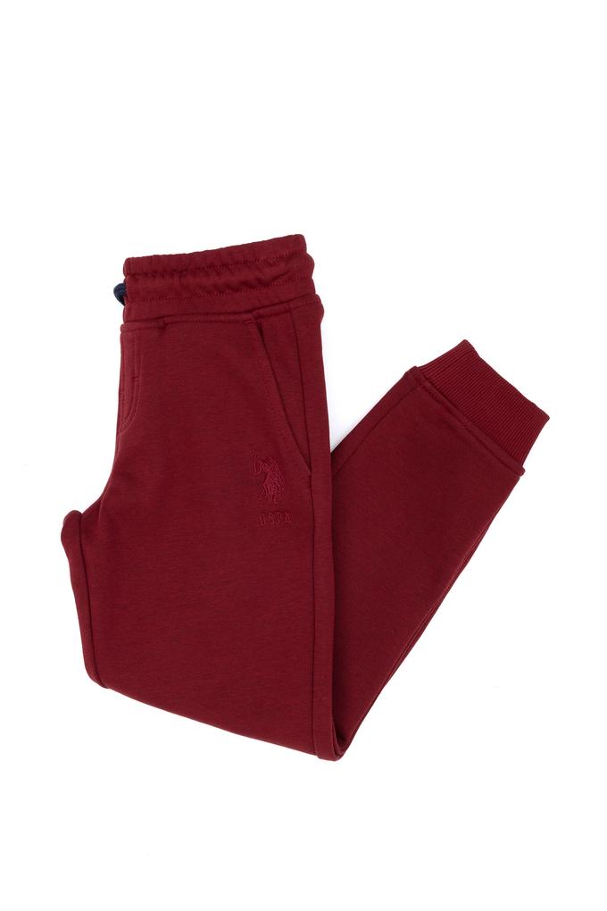 Çocuk Bordo Eşofman Altı