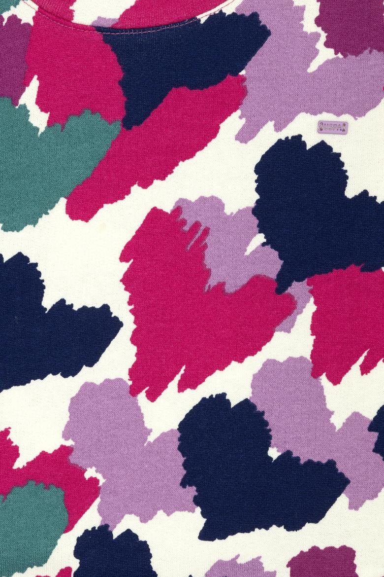 Çocuk Menekşe Bisiklet Yaka Sweatshirt - 50272401021