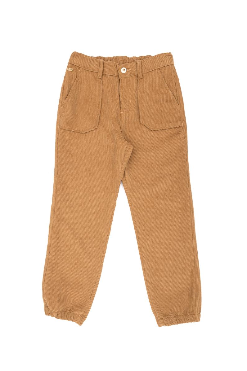 Kız Çocuk Camel Kanvas Pantolon