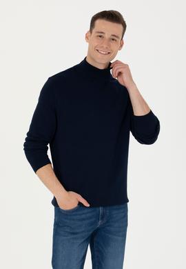 Erkek Lacivert Basic Kazak - 50269007006