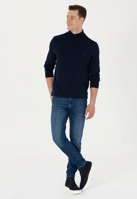 Erkek Lacivert Basic Kazak - 50269007006