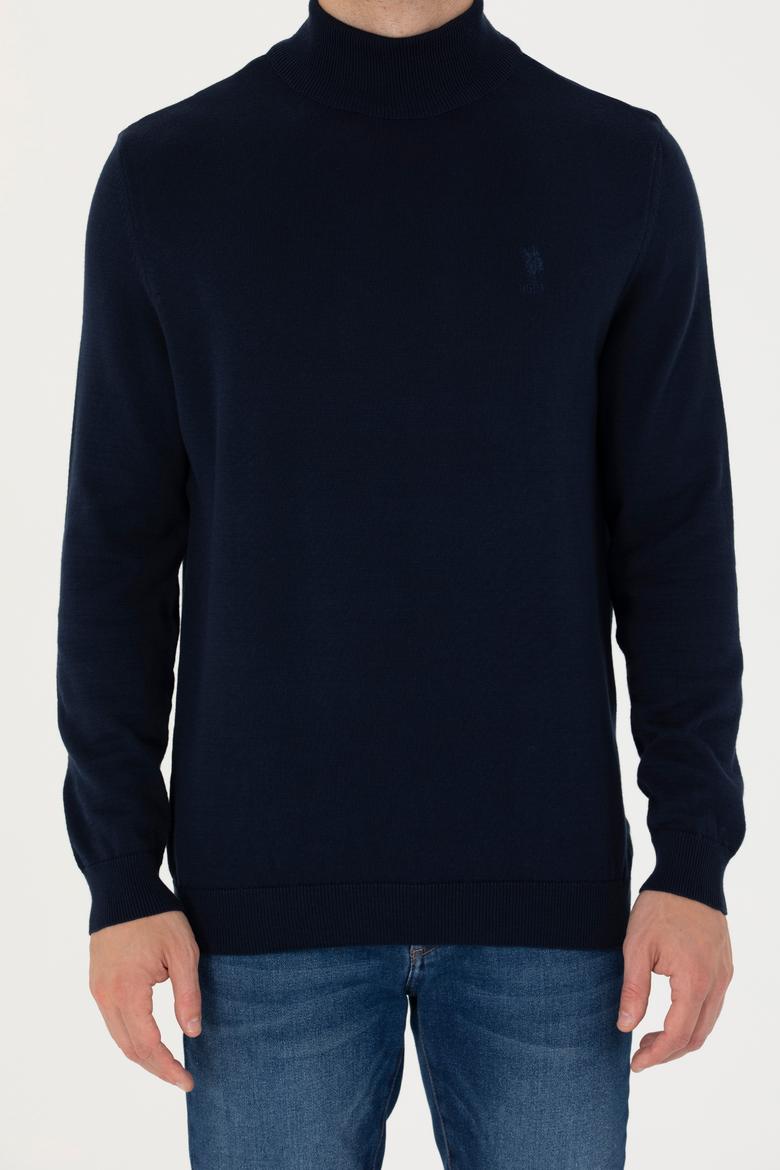 Erkek Lacivert Basic Kazak - 50269007006