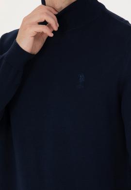 Erkek Lacivert Basic Kazak - 50269007006