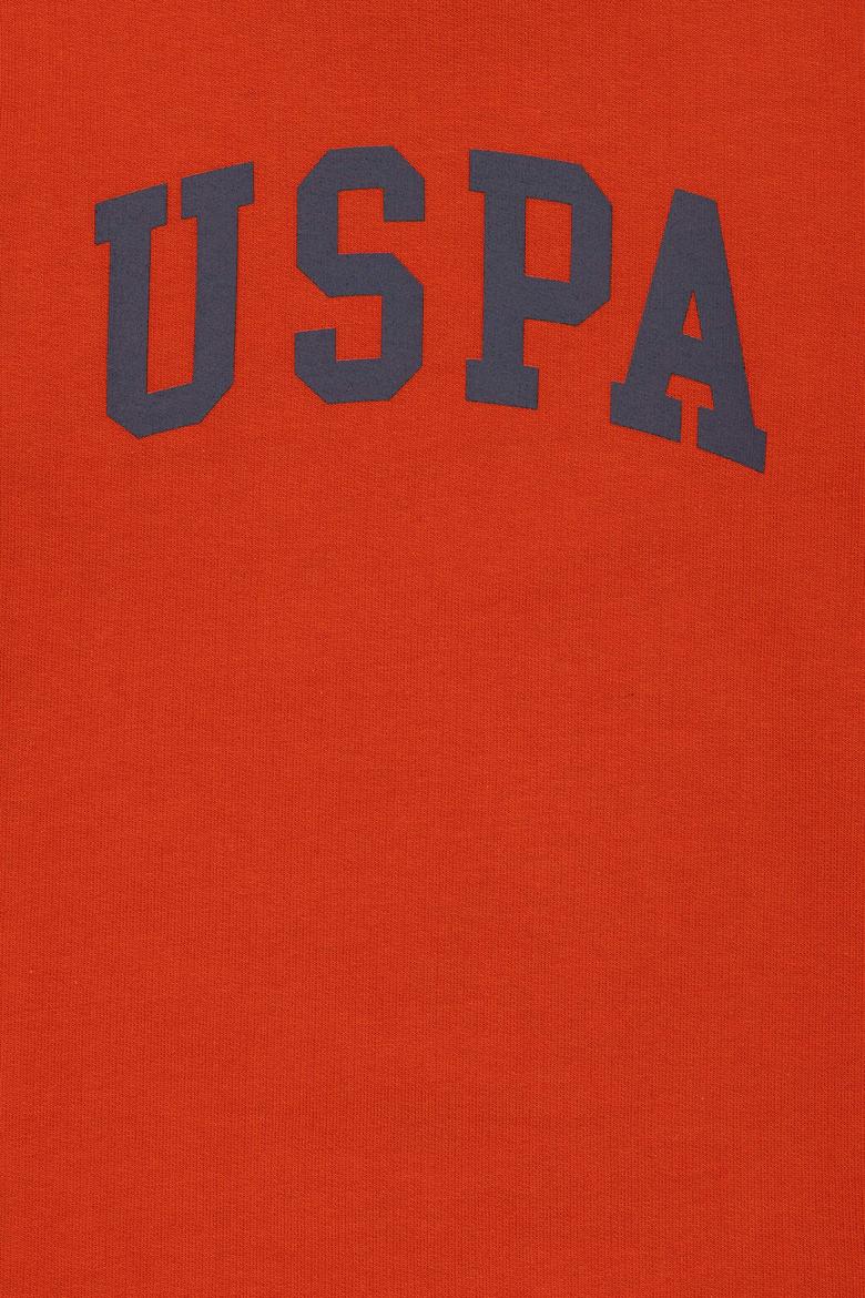 Çocuk Kiremit Basic Bisiklet Yaka Sweatshirt - 50273757111