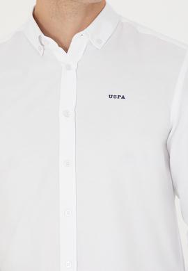 Erkek Beyaz Uzun Kollu Basic Gömlek - 50277266006