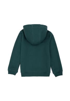 Erkek Bebek Koyu Yeşil Basic Sweatshirt - 50276191054