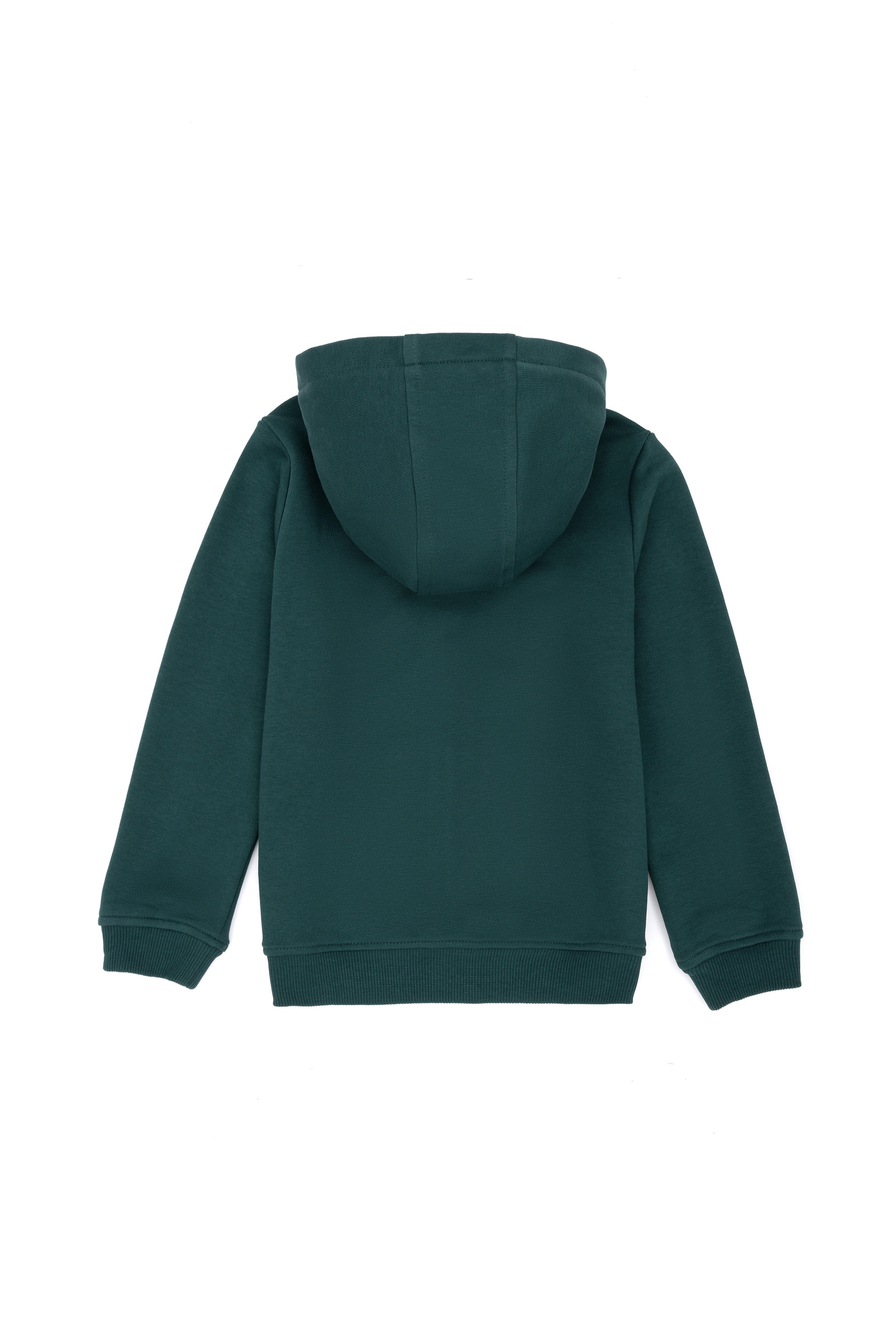 Erkek Bebek Koyu Yeşil Basic Sweatshirt
