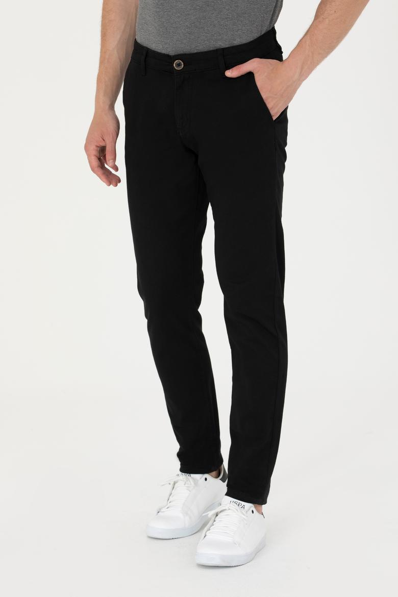 Erkek Siyah Kanvas Pantolon - 50264606062