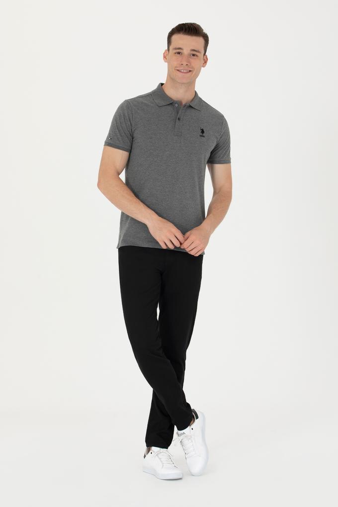 Erkek Siyah Kanvas Pantolon