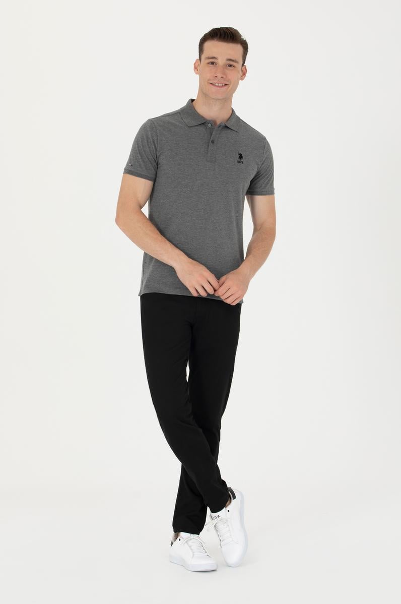 Erkek Siyah Kanvas Pantolon