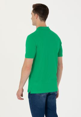 Erkek Yeşil Basic Tişört - 50263236157