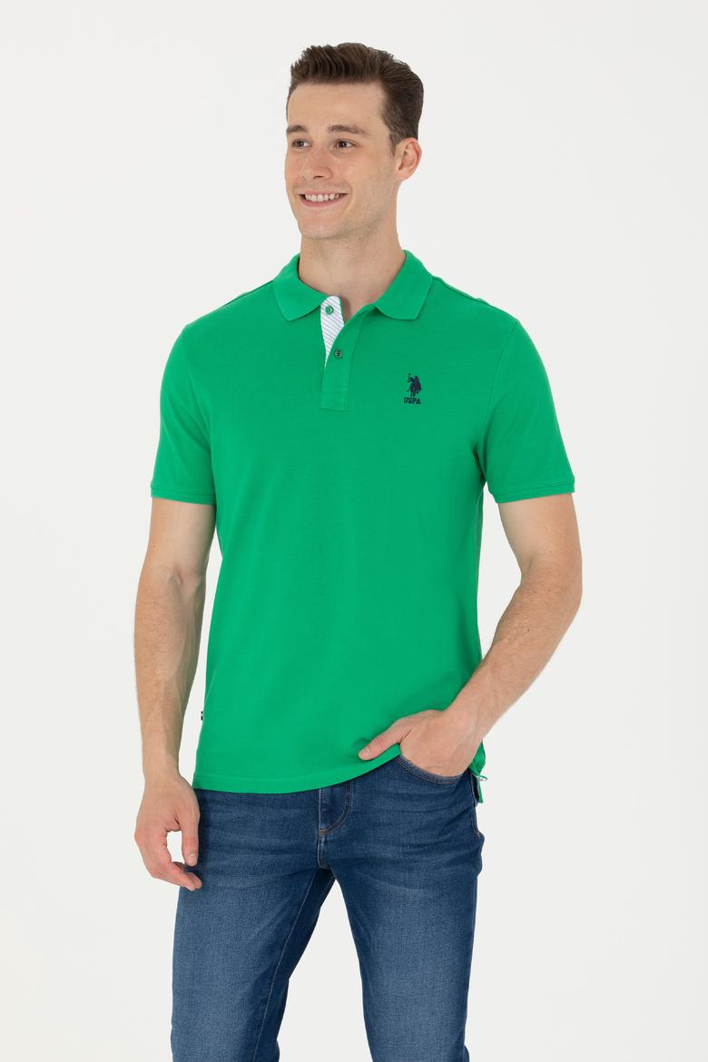 Erkek Yeşil Basic Tişört