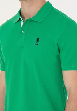 Erkek Yeşil Basic Tişört - 50263236157