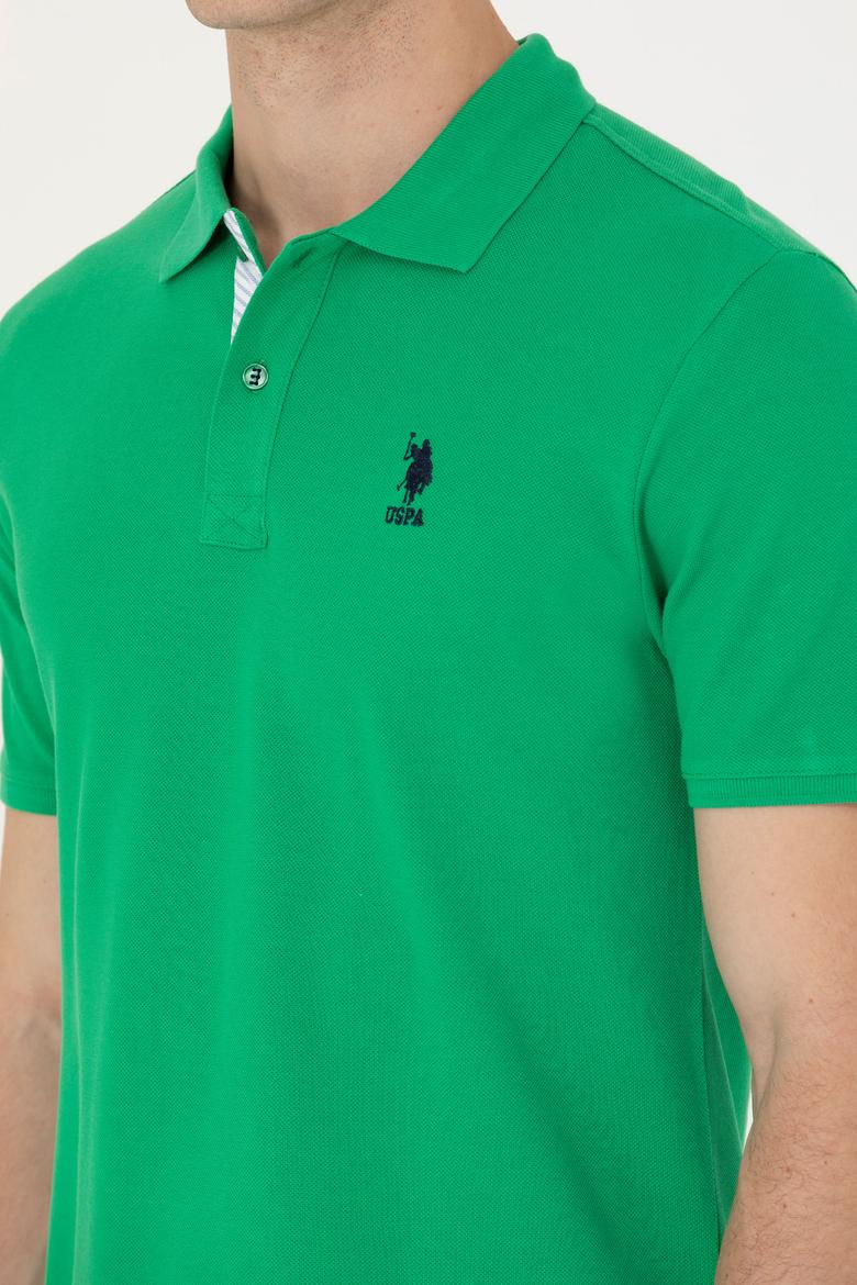 Erkek Yeşil Basic Tişört - 50263236157