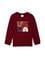 Çocuk Bordo Bisiklet Yaka Sweatshirt