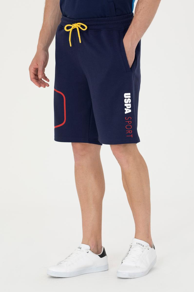 Erkek Lacivert Örme Şort