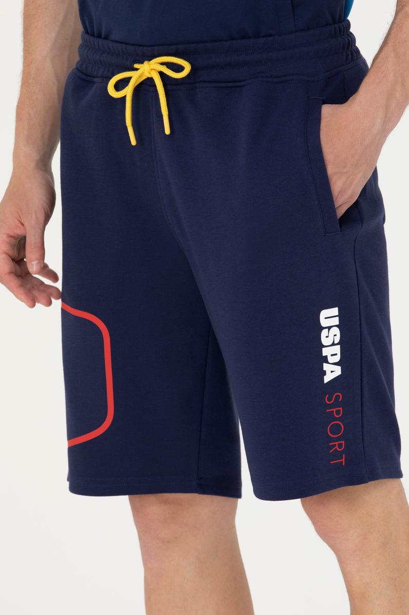 Erkek Lacivert Örme Şort