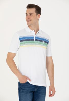 Erkek Saks Polo Yaka Tişört - 50266757011