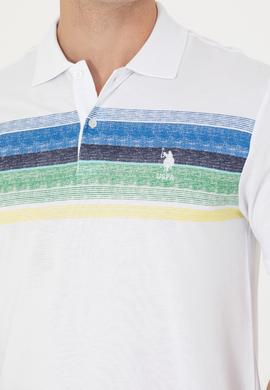 Erkek Saks Polo Yaka Tişört - 50266757011